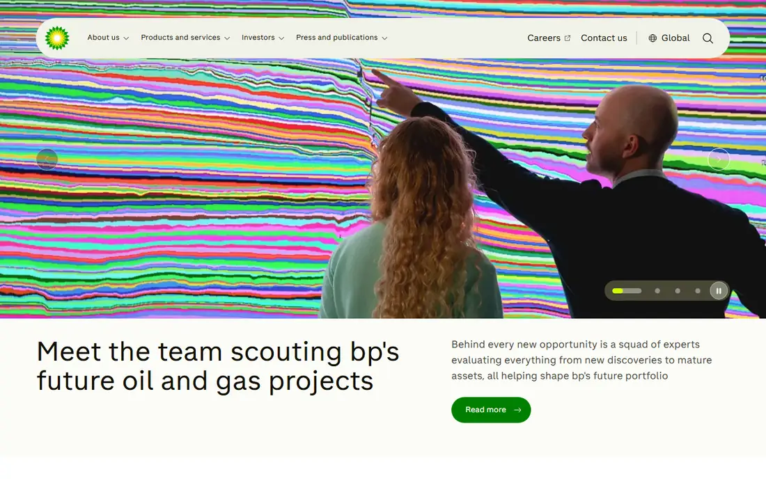 bp homepage