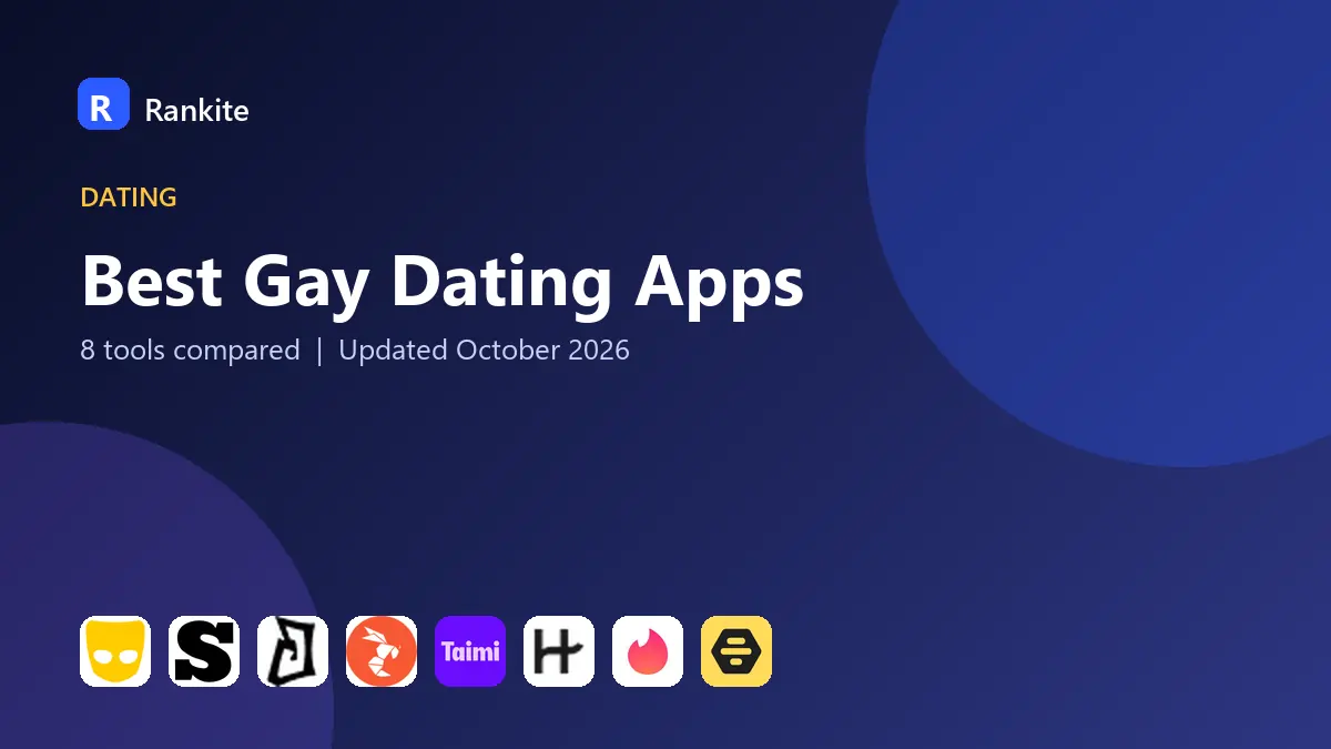 Best Gay Dating Apps in 2026: 8 Apps Compared