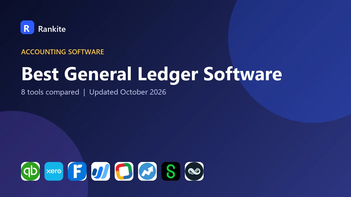 Best General Ledger Software: 8 Tools Compared