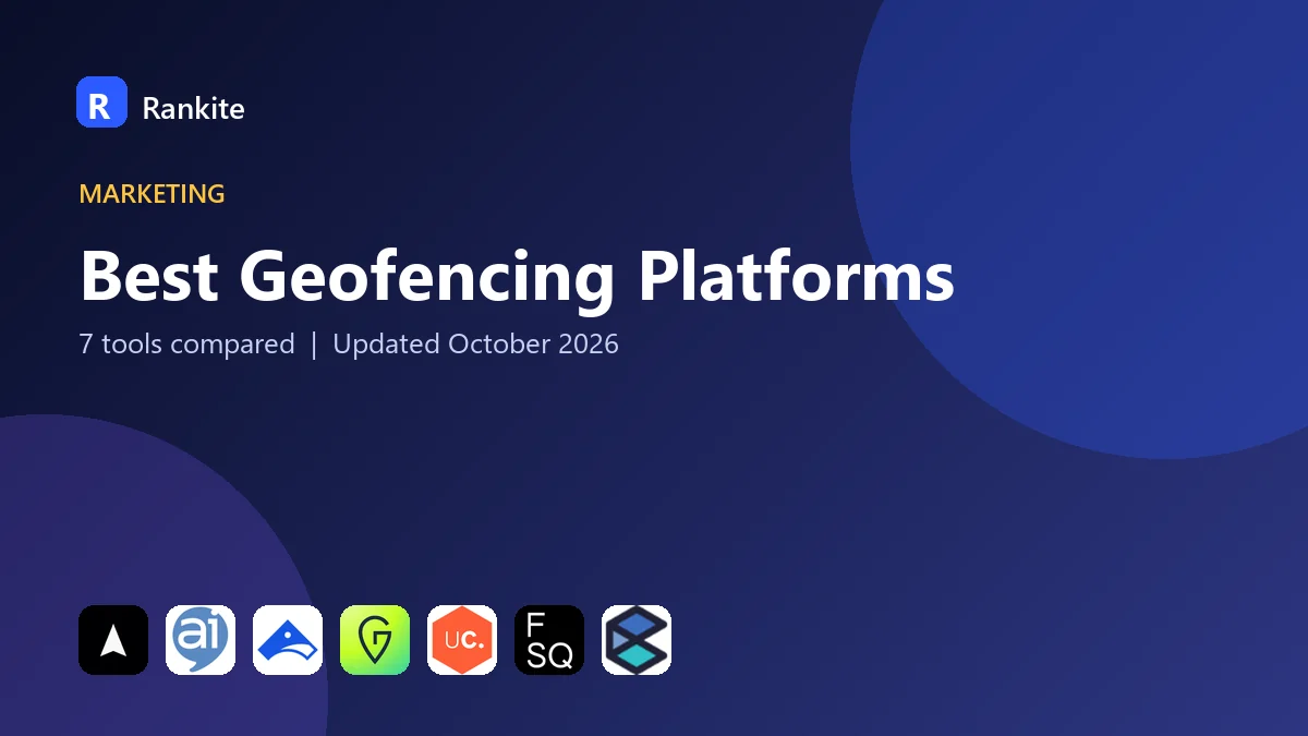 Best Geofencing Platforms in 2026: 7 Tools Compared