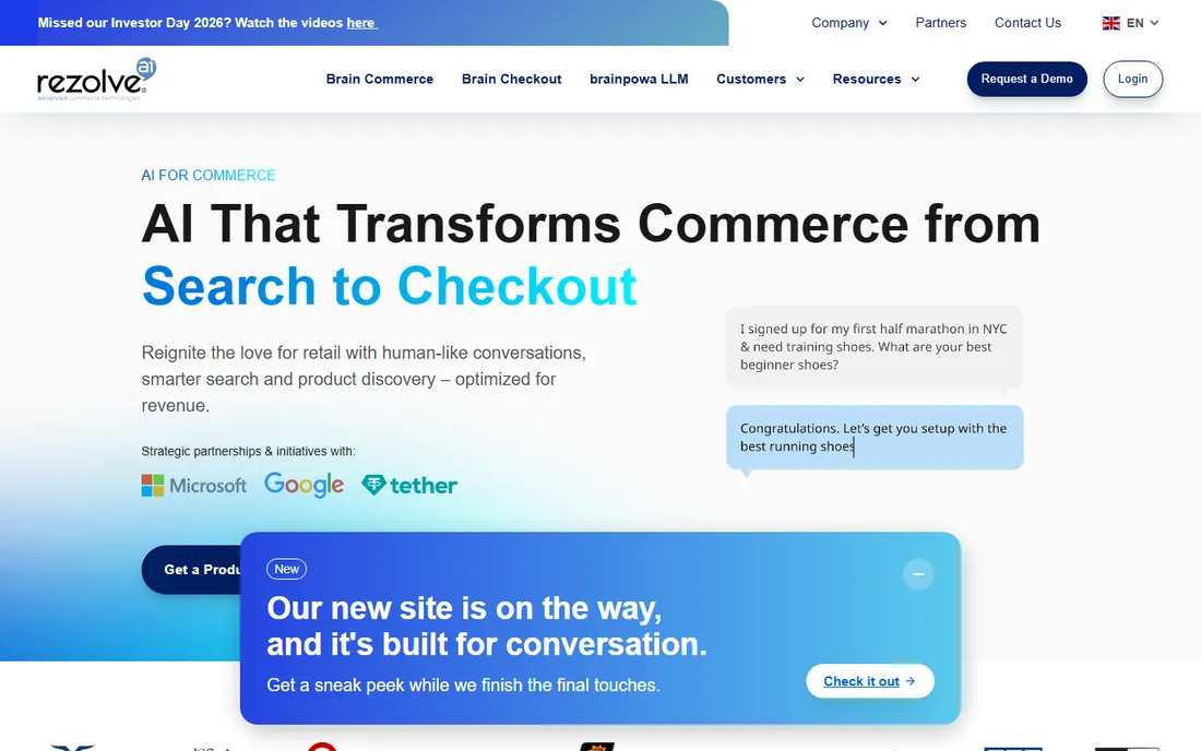 Bluedot homepage