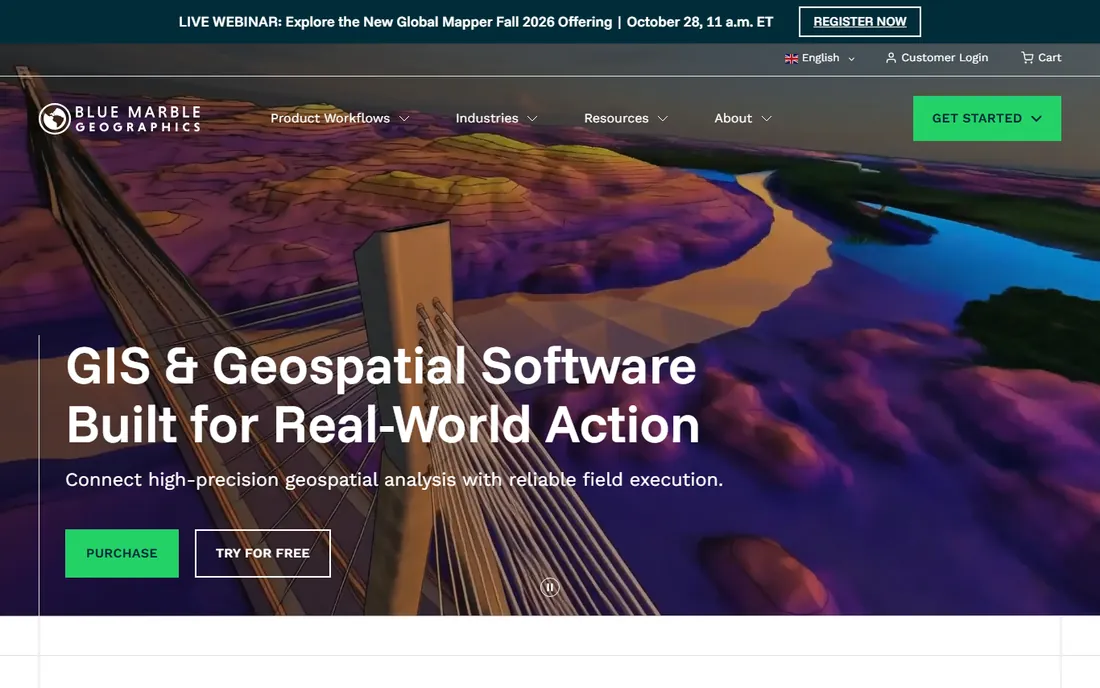 Global Mapper homepage