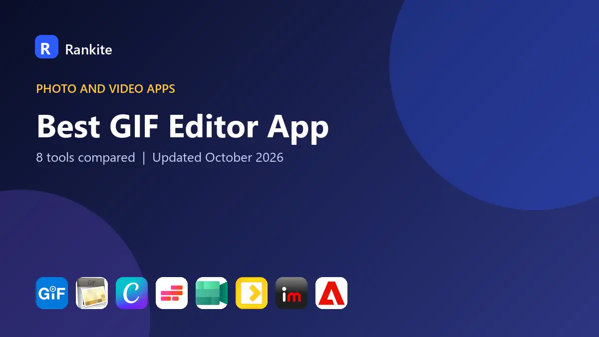 Best GIF Editor App in 2026: 8 Tools Compared