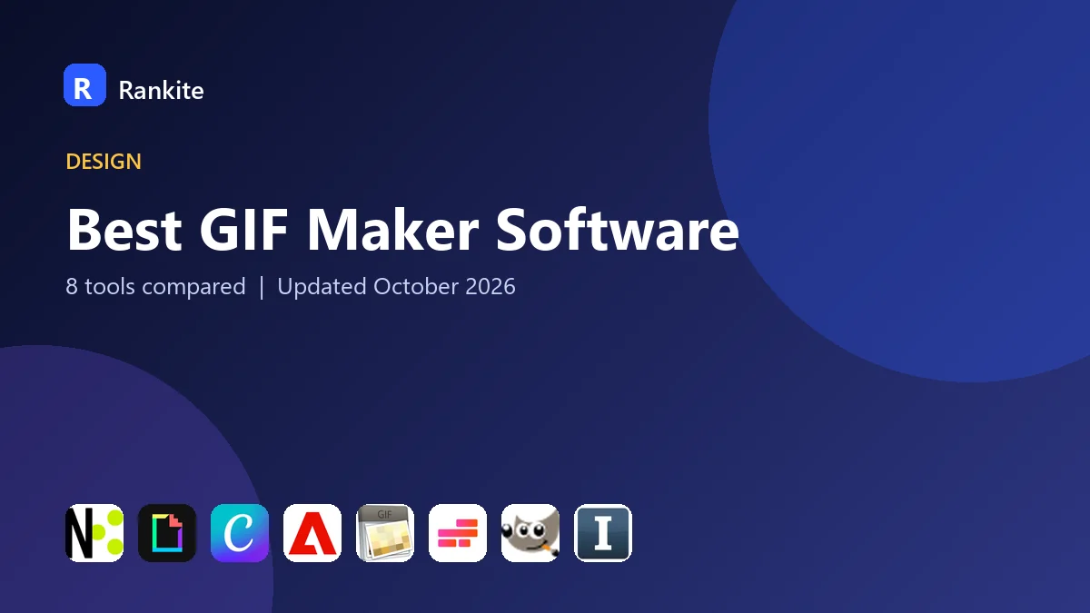 Best GIF Maker Software in 2026: 8 Tools Compared