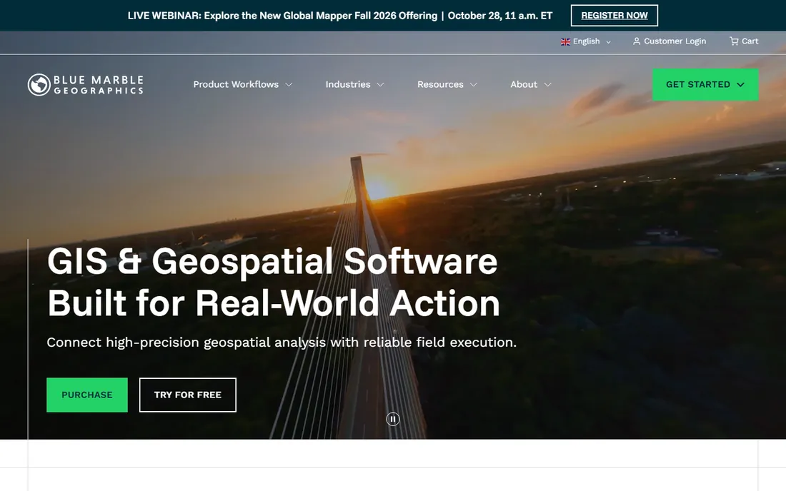 Global Mapper homepage