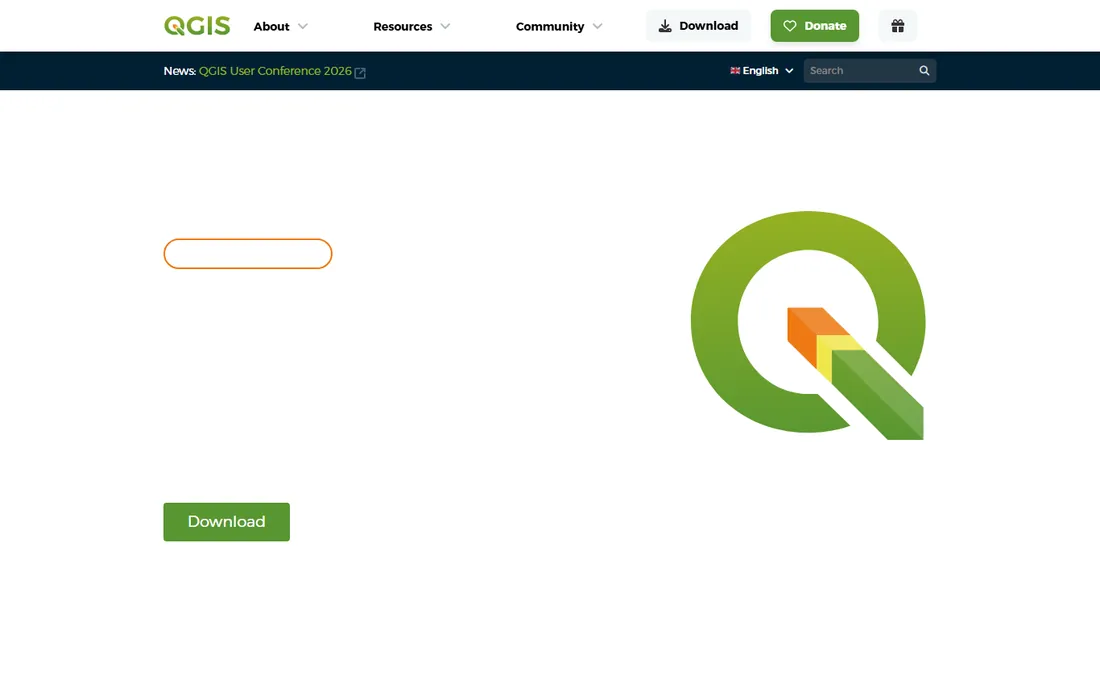 QGIS homepage