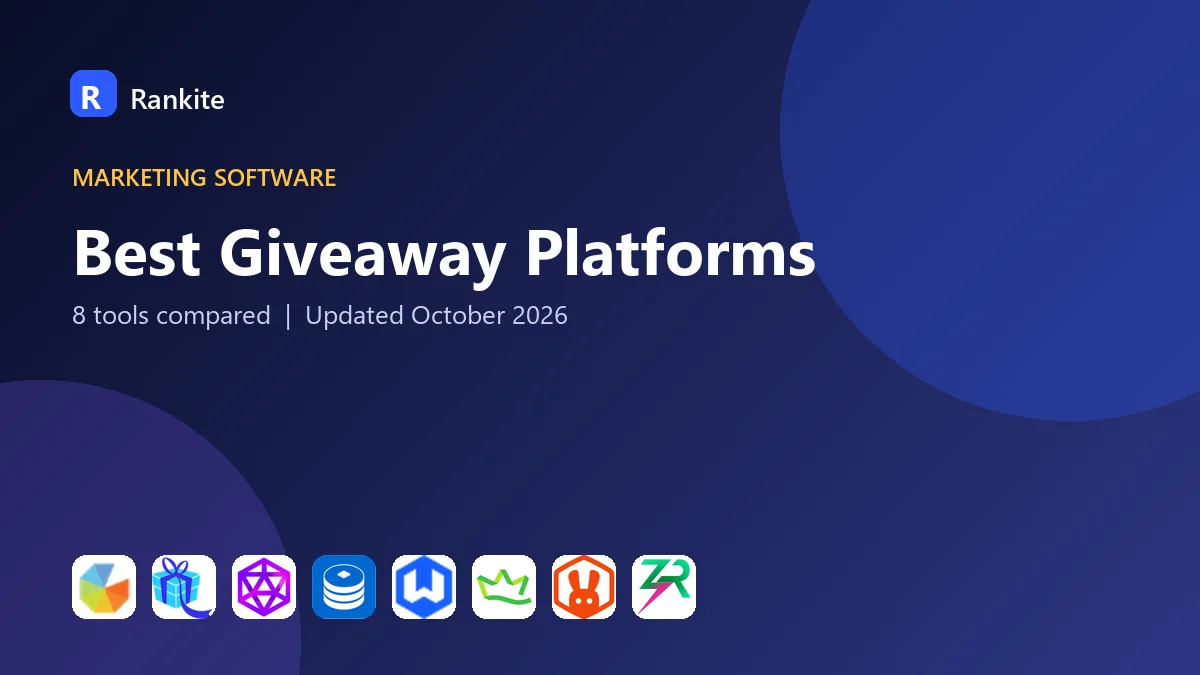 Best Giveaway Platforms: 8 Tools Compared