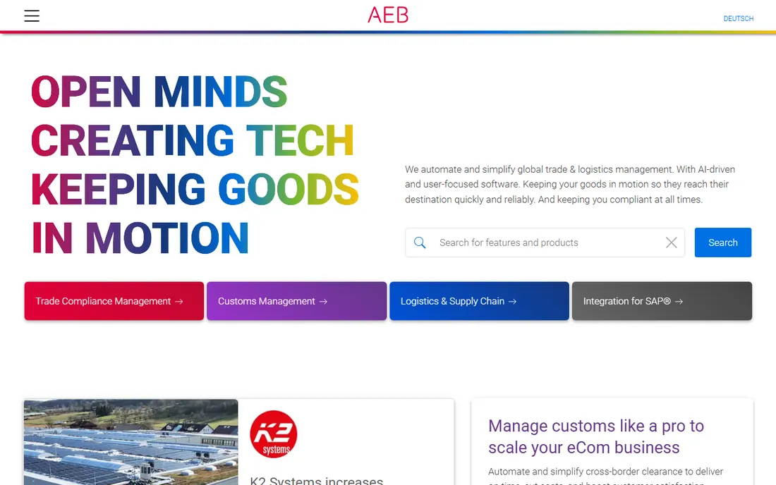 AEB homepage