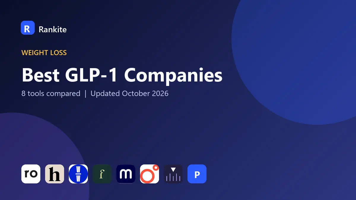 Best GLP-1 Companies in 2026: 8 Telehealth Providers Compared