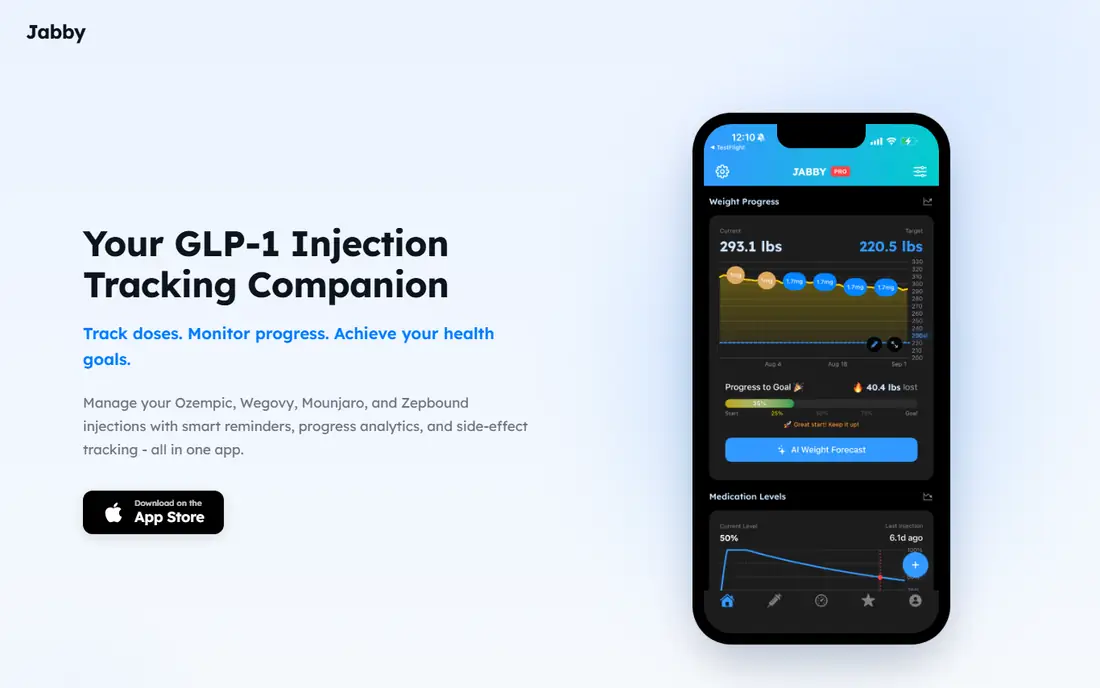 Jabby homepage