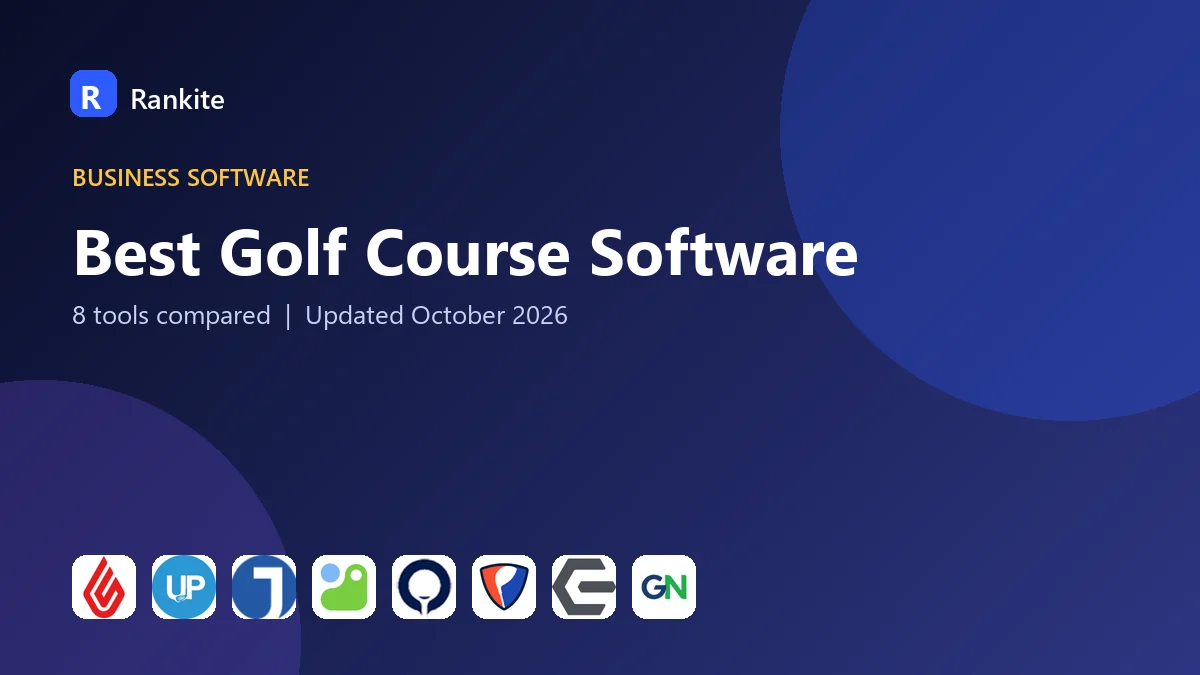 Best Golf Course Software: 8 Tools Compared