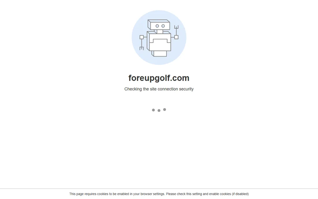 foreUP homepage