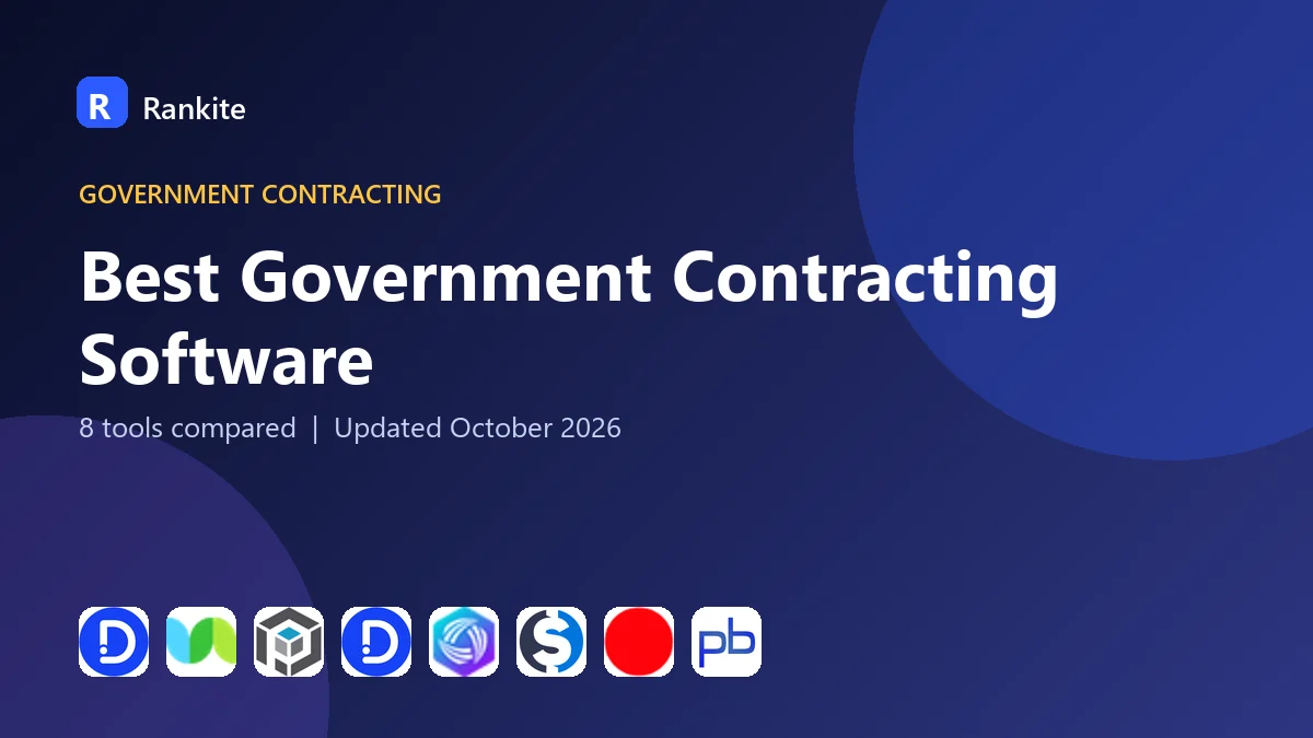 Best Government Contracting Software in 2026: 8 Tools Compared