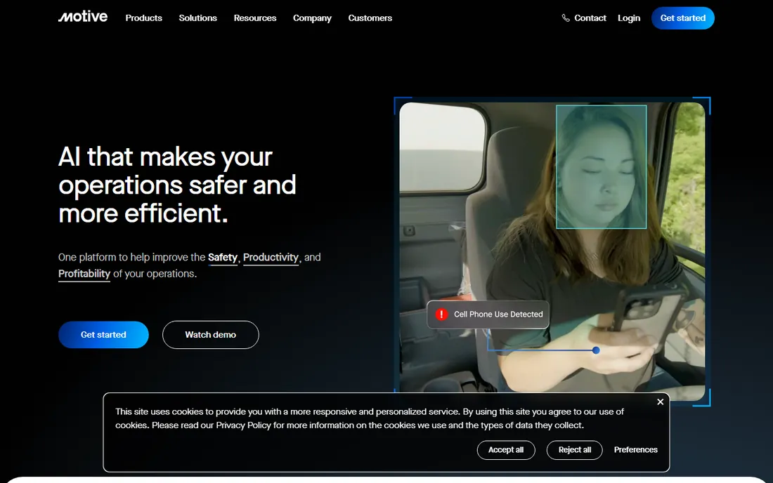 Motive homepage