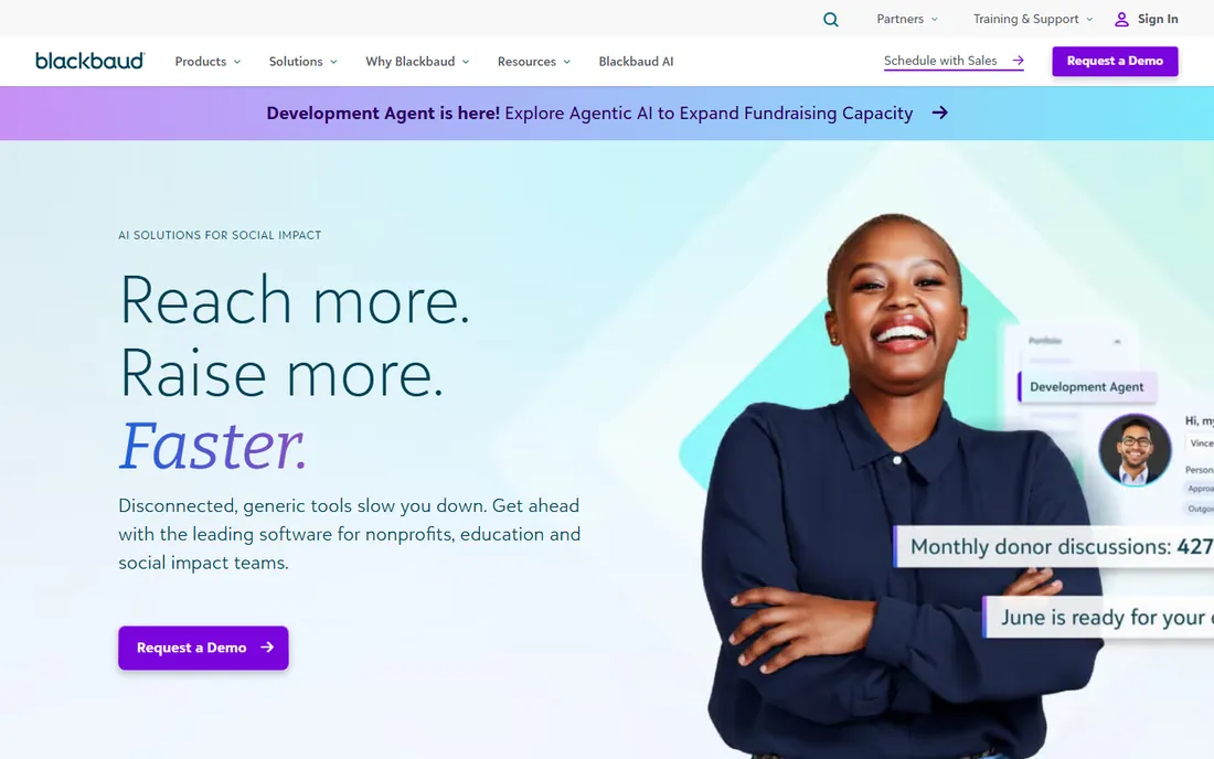 Blackbaud Grantmaking homepage