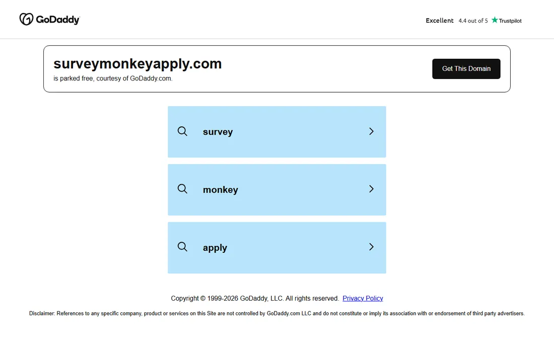 SurveyMonkey Apply homepage
