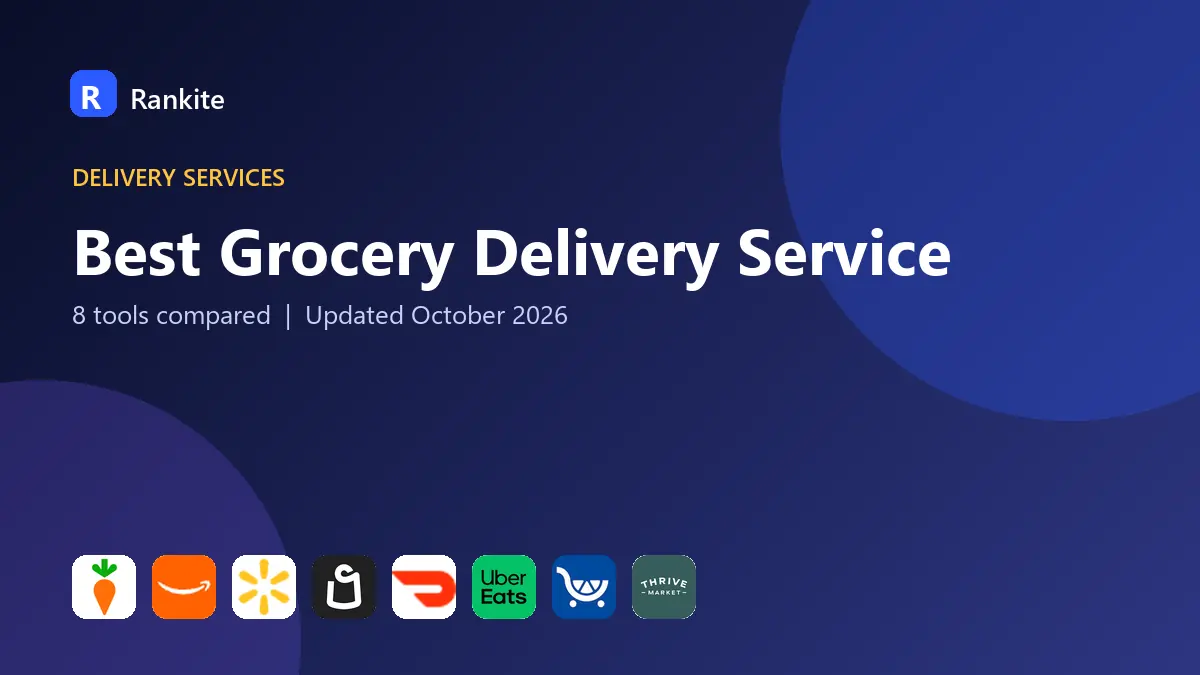 Best Grocery Delivery Service in 2026: 8 Services Compared