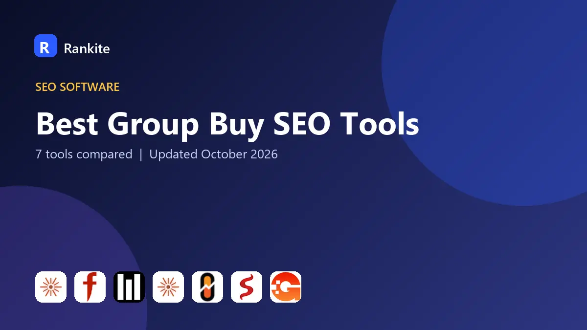 Best Group Buy SEO Tools in 2026: 7 Services Compared