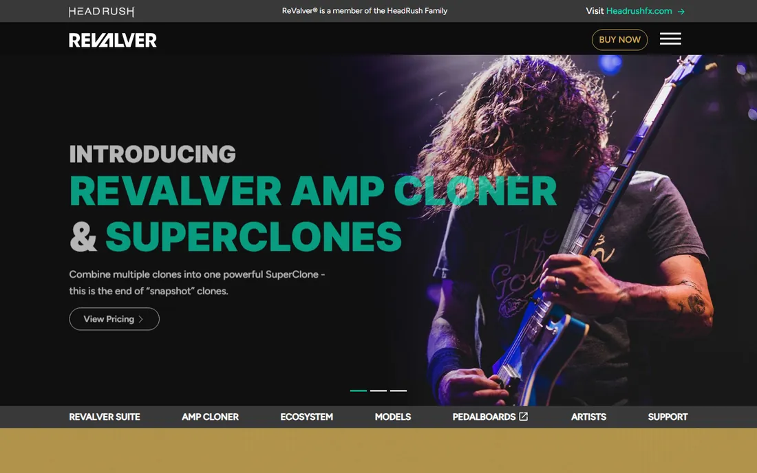 ReValver homepage