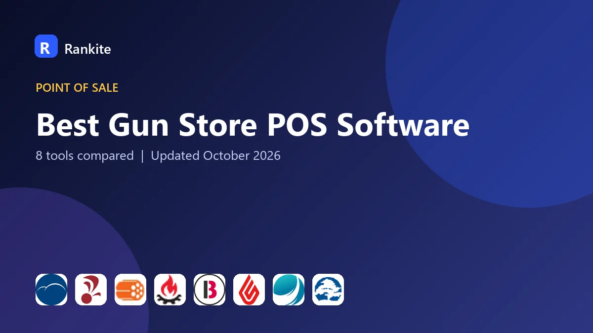 Best Gun Store POS Software in 2026: 8 Tools Compared