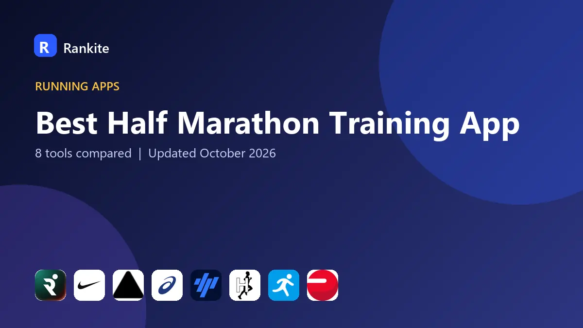 Best Half Marathon Training App in 2026: 8 Apps Compared