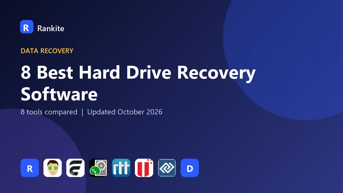 8 Best Hard Drive Recovery Software: 8 Tools Compared