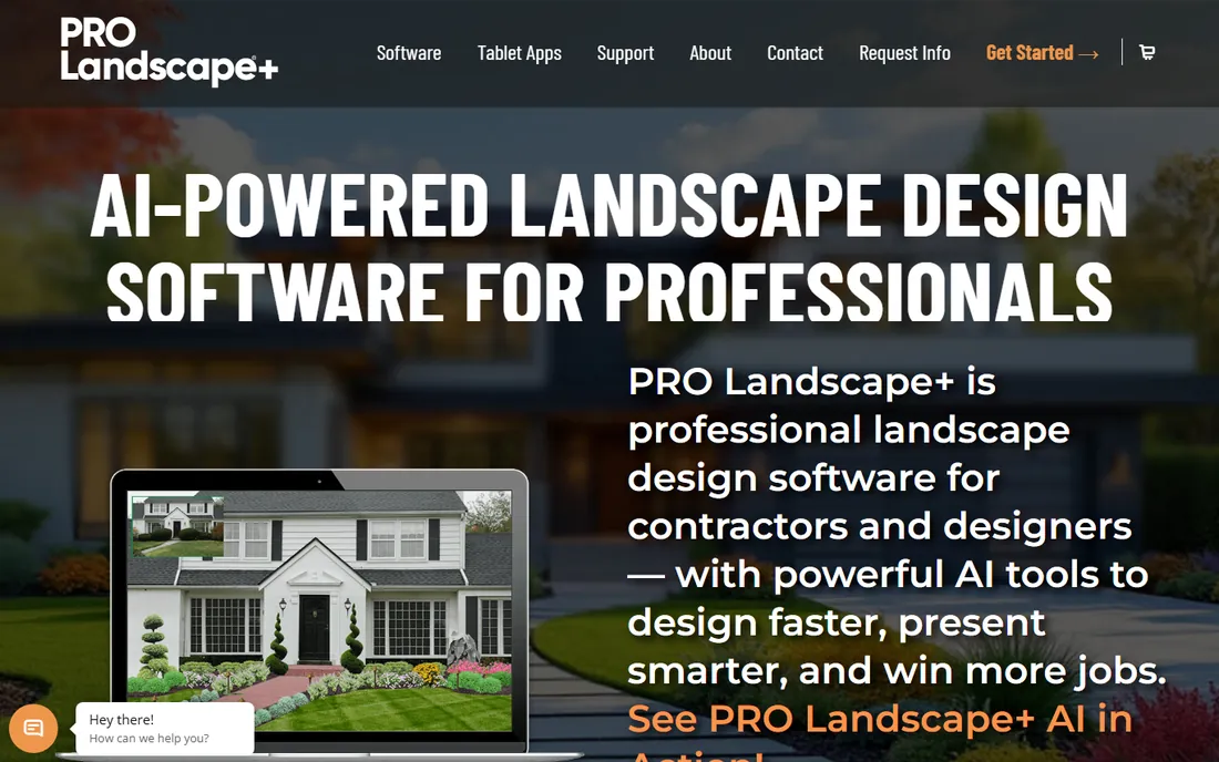 PRO Landscape homepage