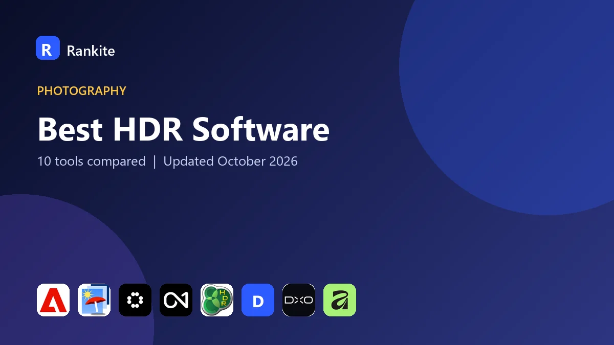 Best HDR Software in 2026: 10 Tools Compared