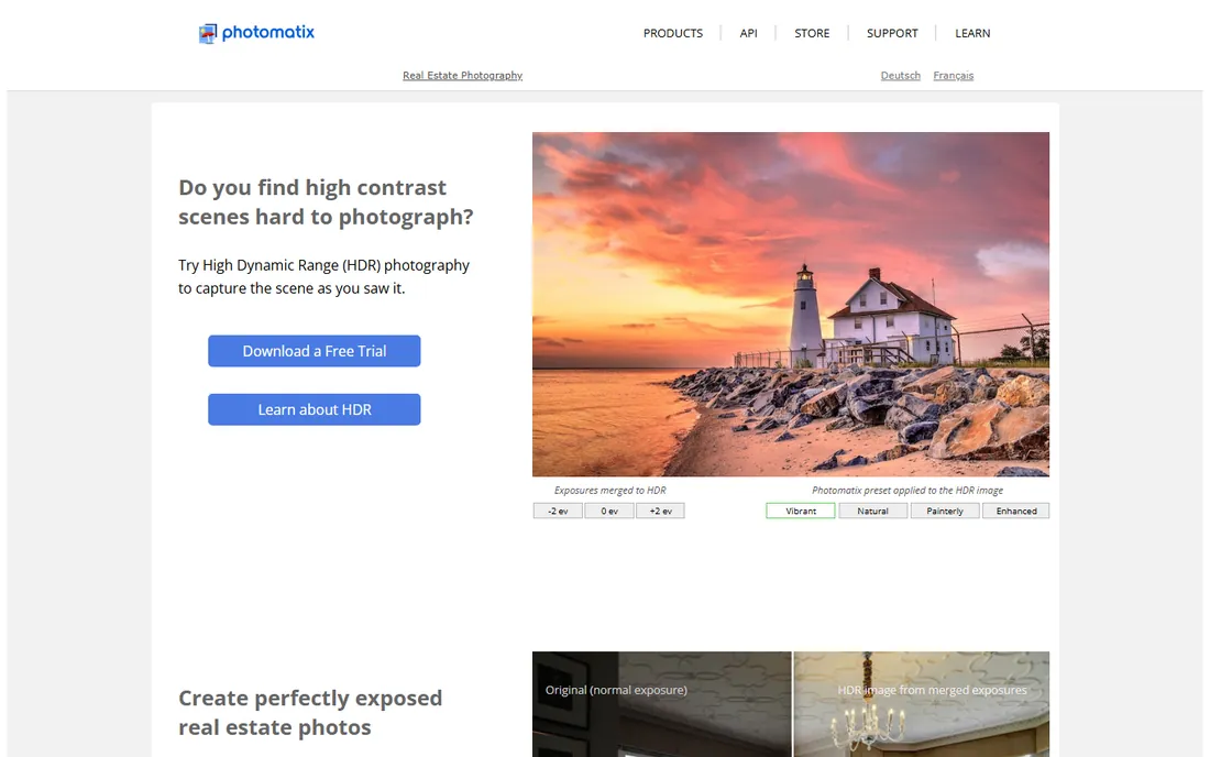 Photomatix Pro homepage