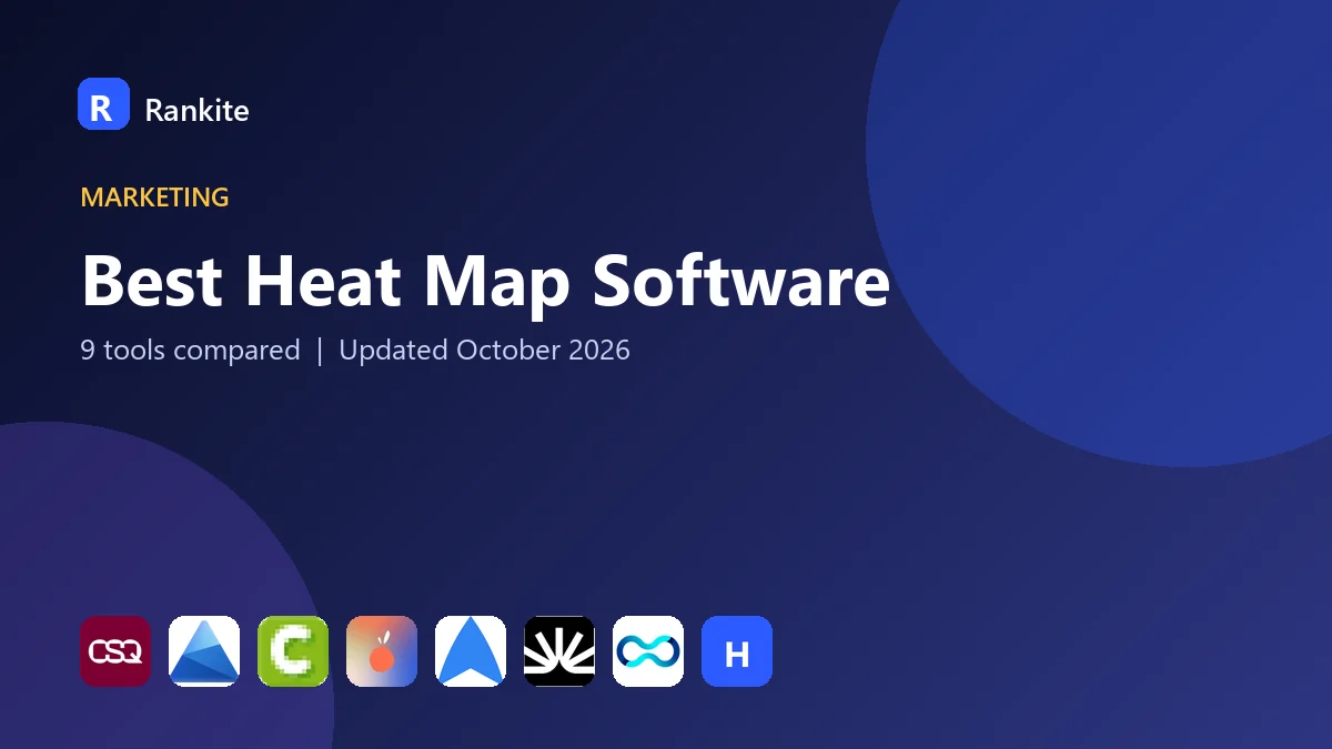 Best Heat Map Software in 2026: 9 Tools Compared