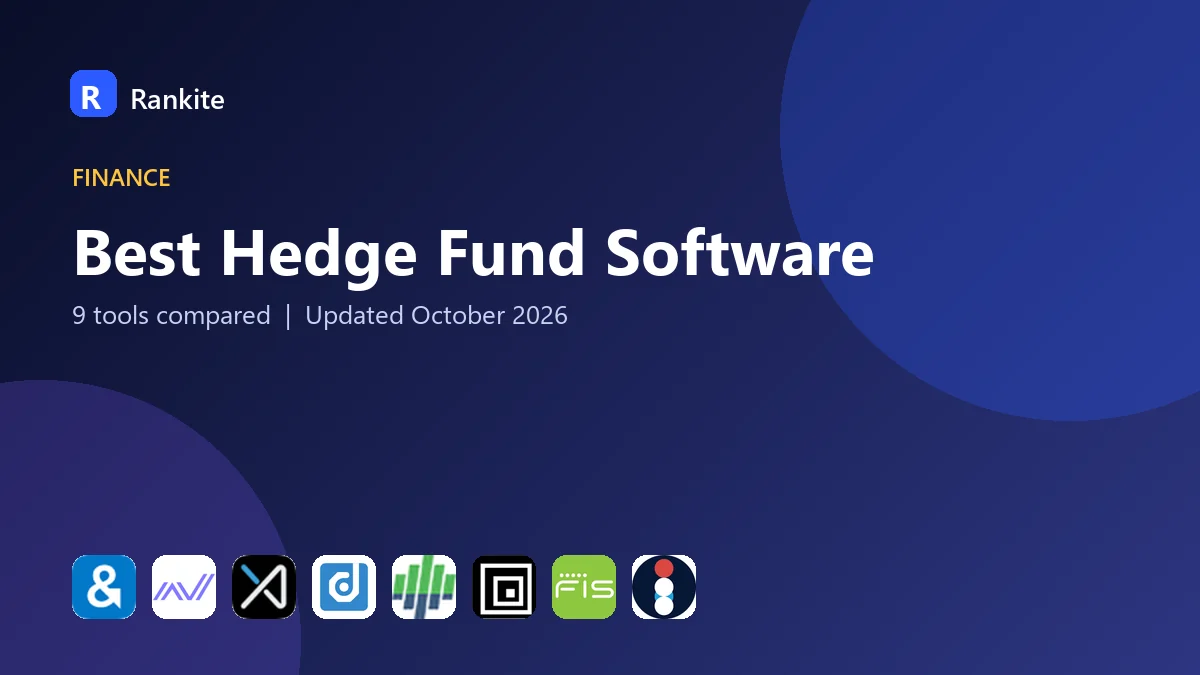 Best Hedge Fund Software in 2026: 9 Tools Compared