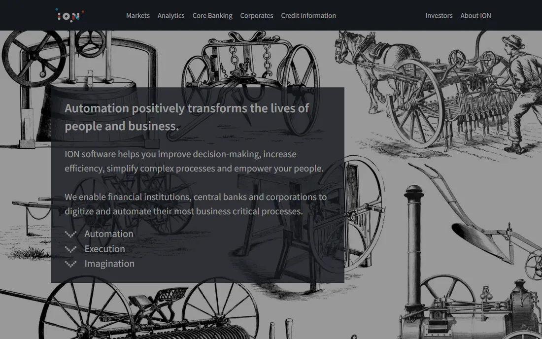 ION Group homepage