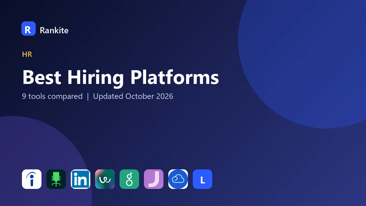 Best Hiring Platforms in 2026: 9 Tools Compared