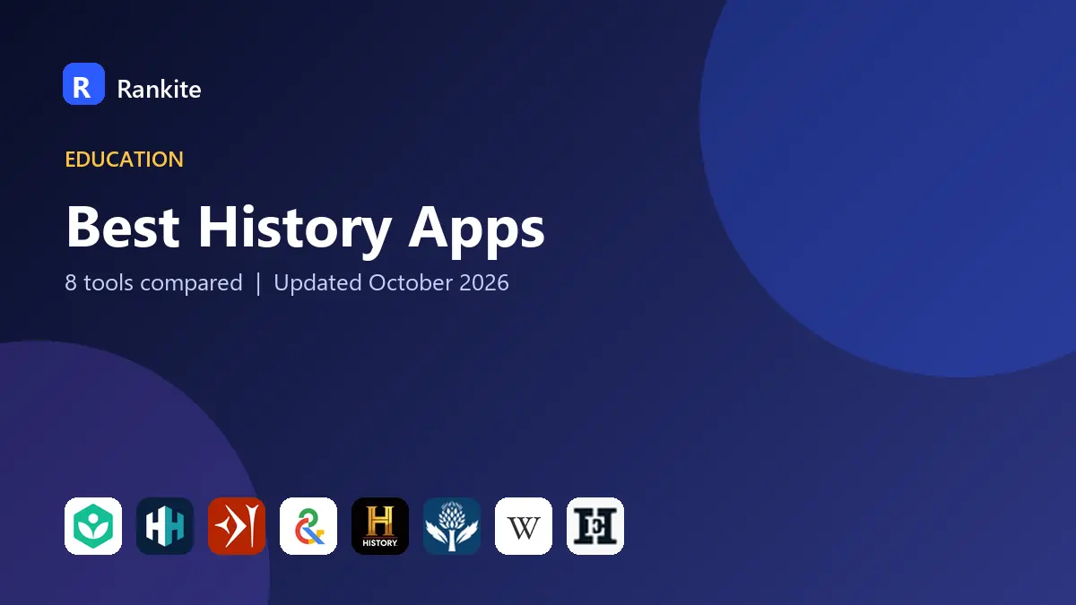Best History Apps in 2026: 8 Tools Compared