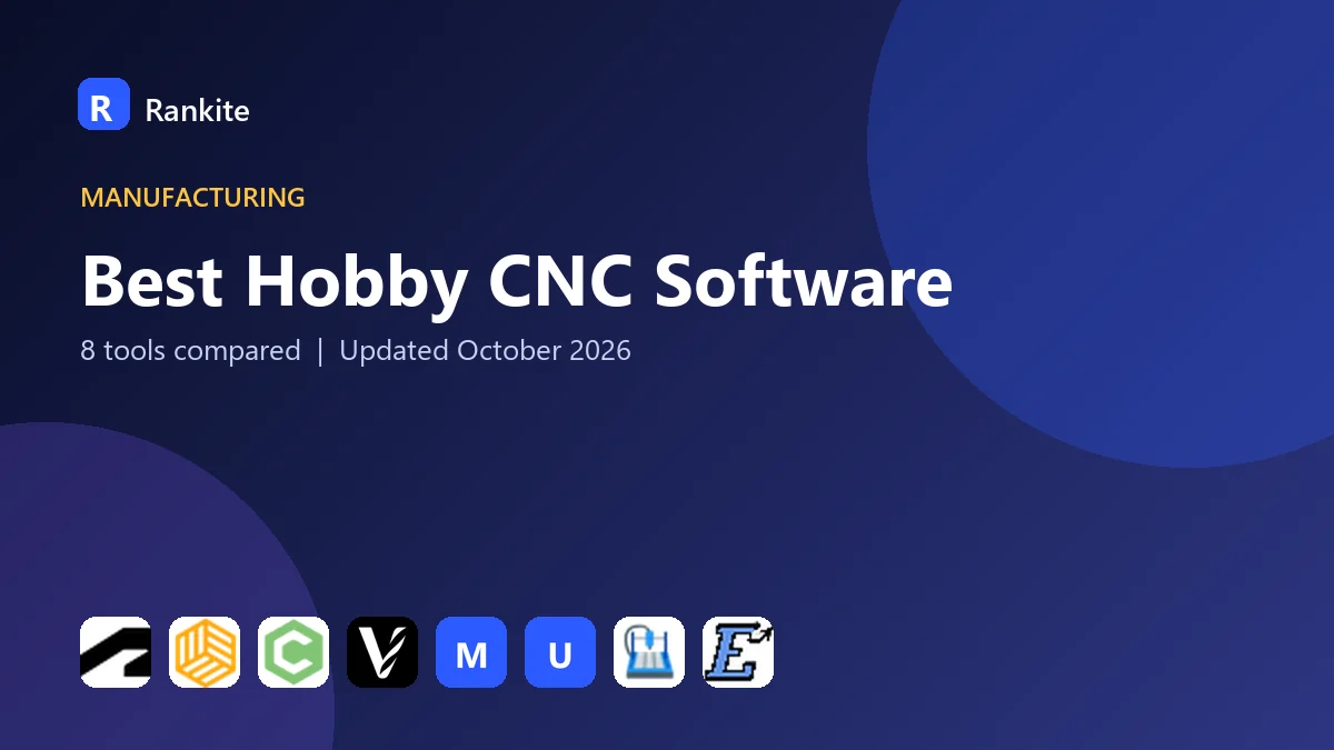 Best Hobby CNC Software in 2026: 8 Tools Compared