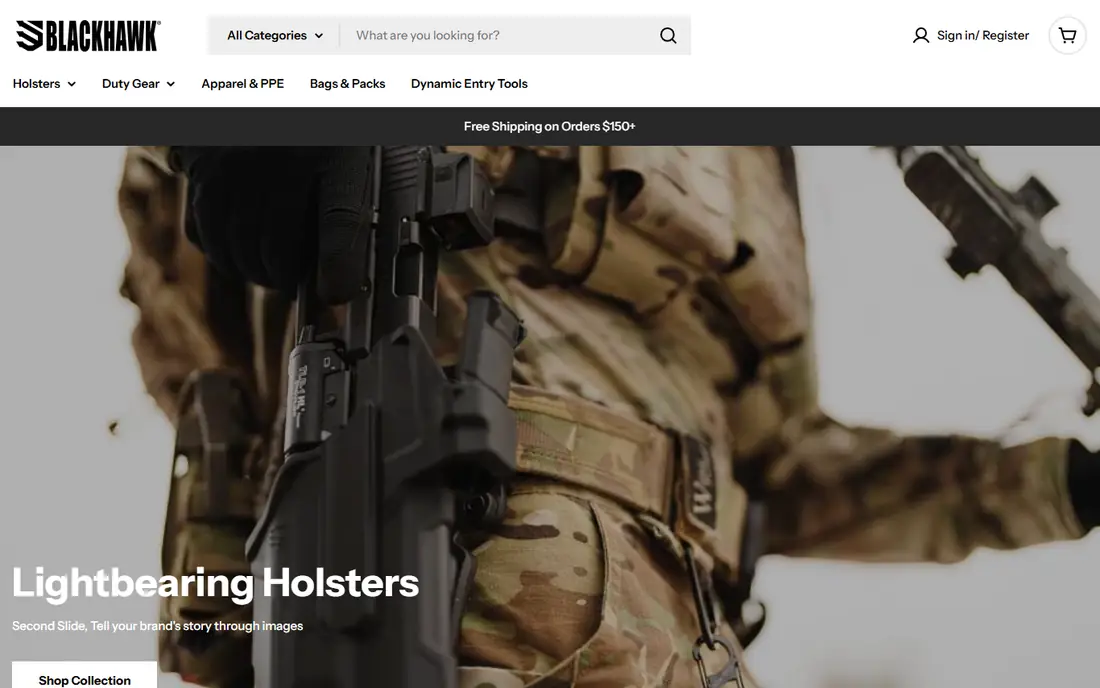 Blackhawk homepage