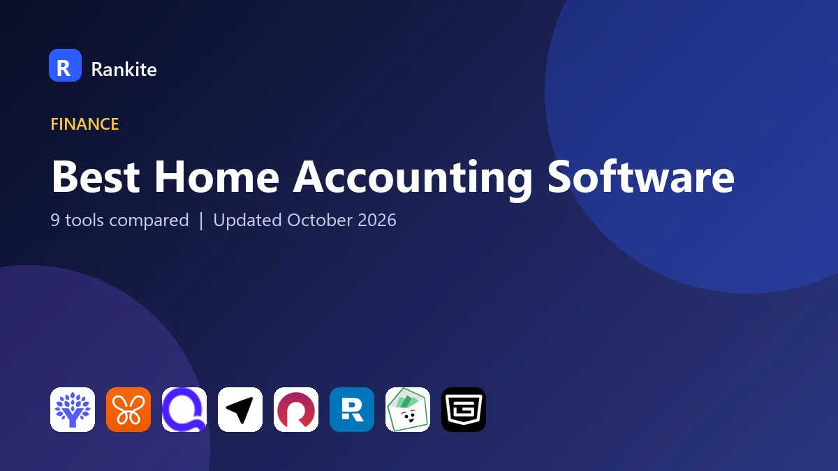 Best Home Accounting Software in 2026: 9 Tools Compared