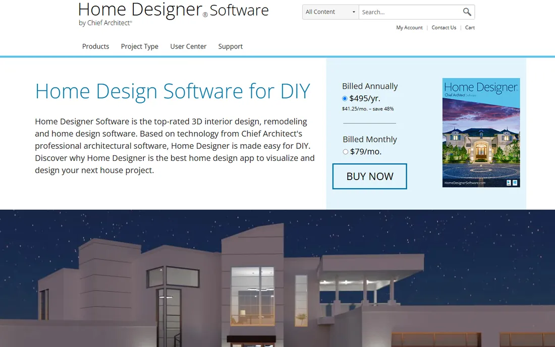 Home Designer Suite homepage