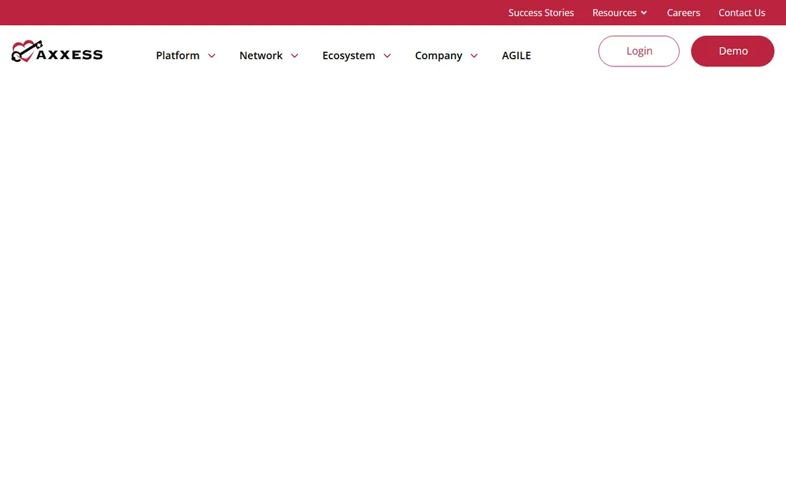 Axxess homepage