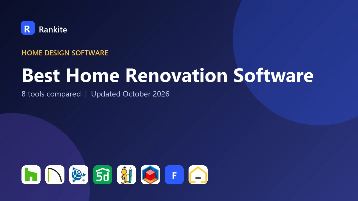Best Home Renovation Software: 8 Tools Compared