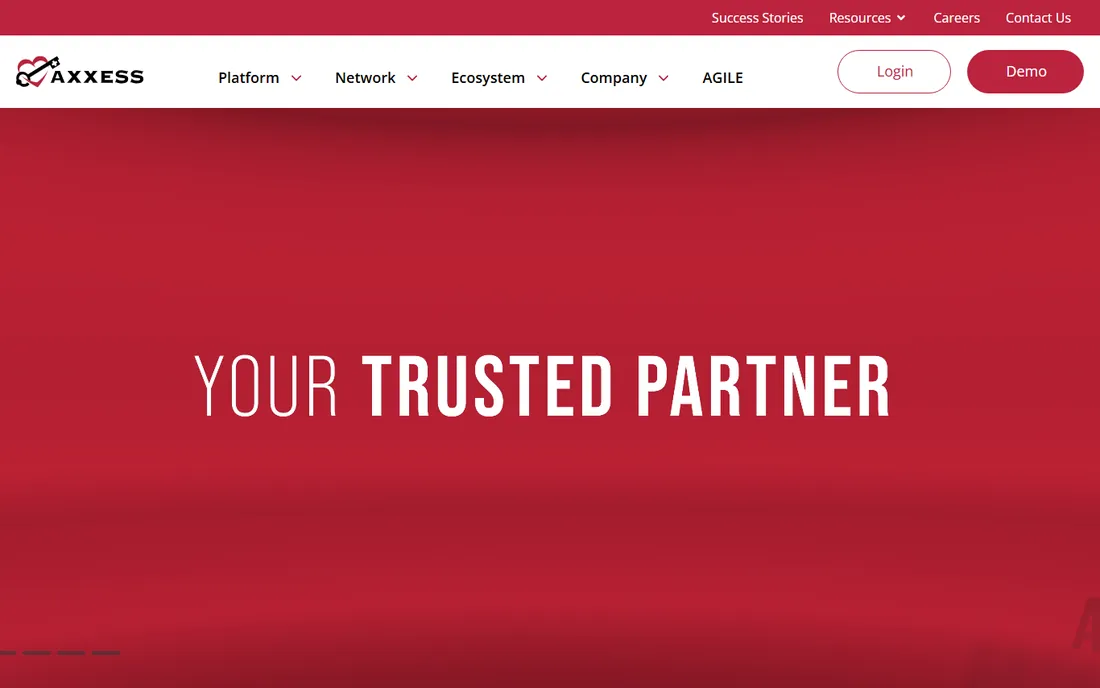 Axxess homepage