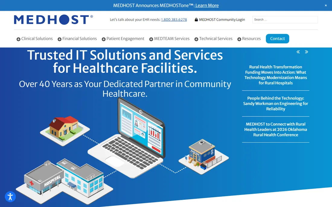 MEDHOST homepage