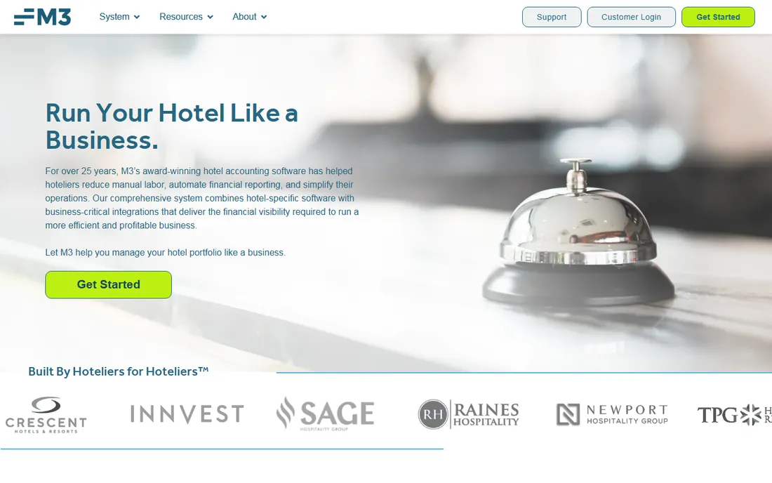 M3 homepage