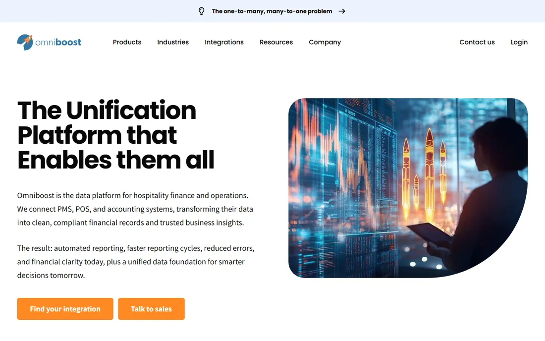 Omniboost homepage