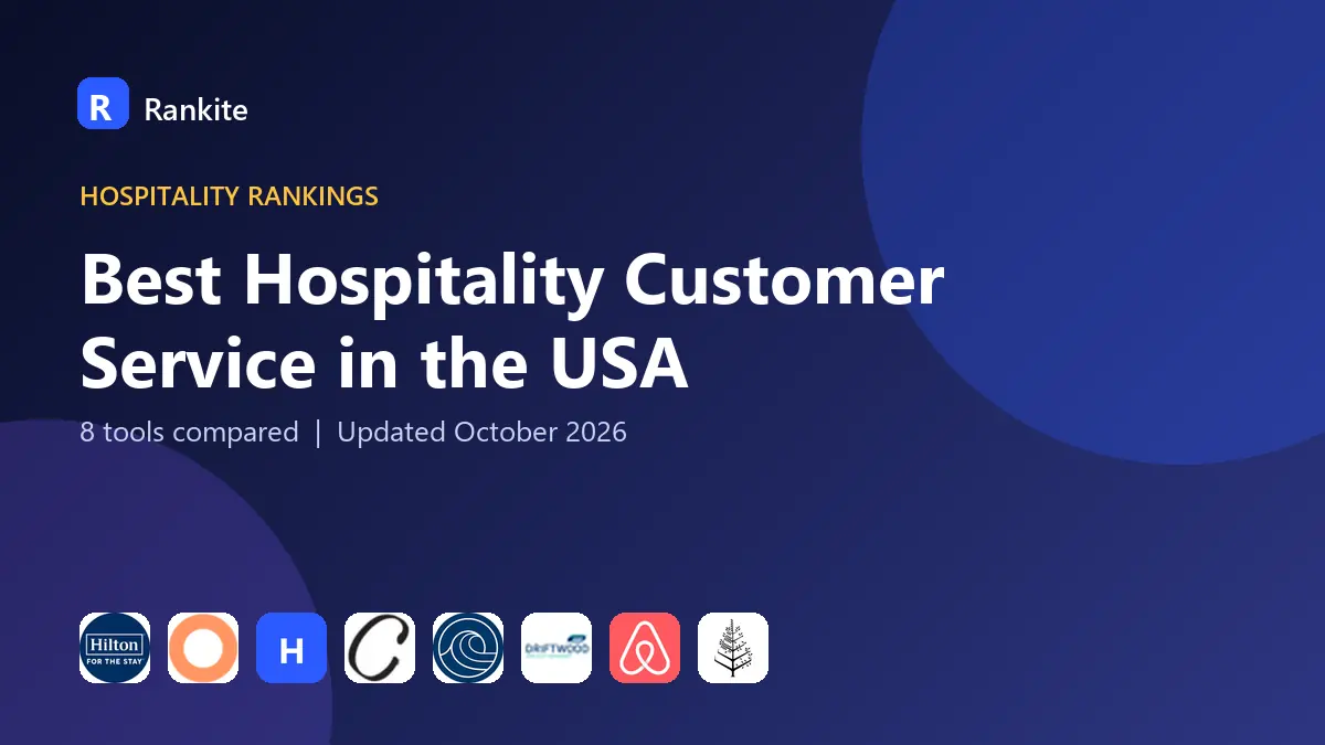 Best Hospitality Customer Service in the USA in 2026: 8 Tools Compared