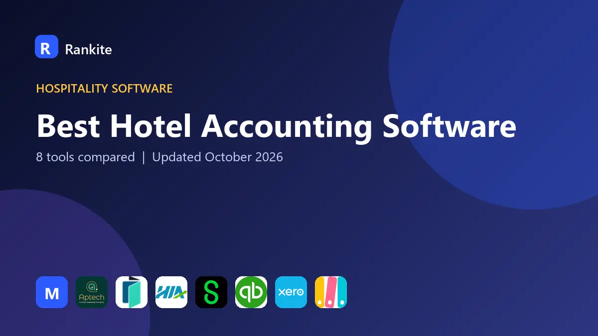 Best Hotel Accounting Software in 2026: 8 Tools Compared