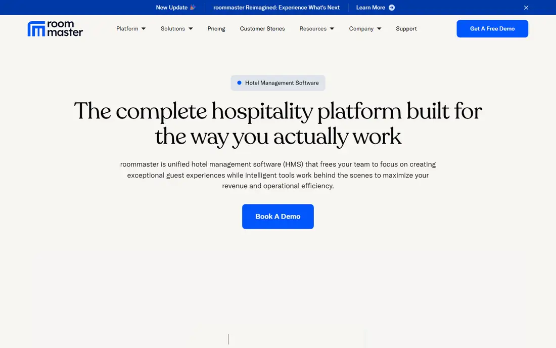 roommaster homepage