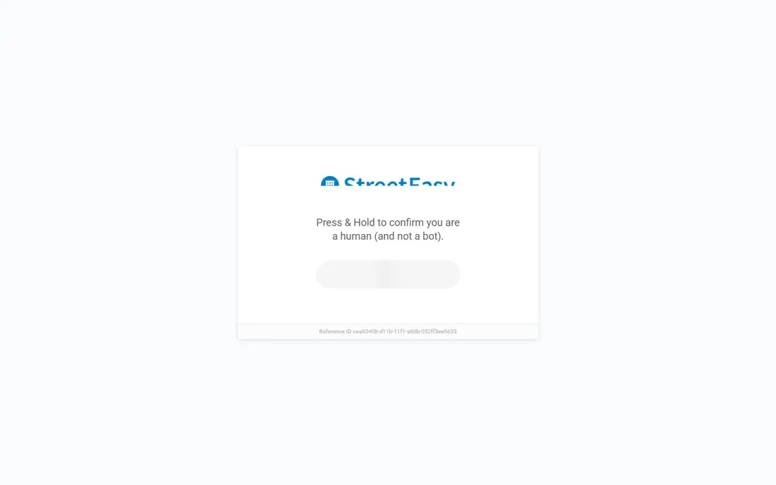 StreetEasy homepage