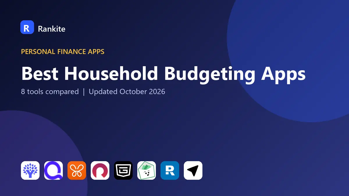 Best Household Budgeting Apps in 2026: 8 Tools Compared