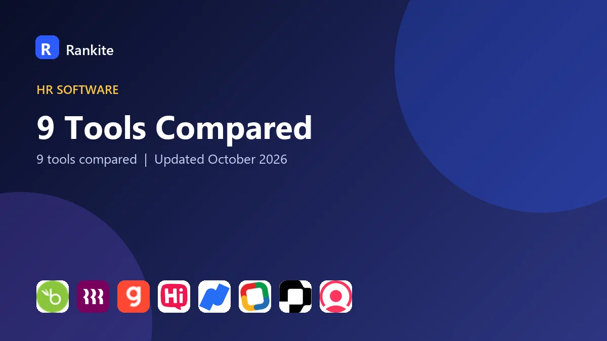 9 Tools Compared: Best HR Management Platforms, Reviewed in 2026